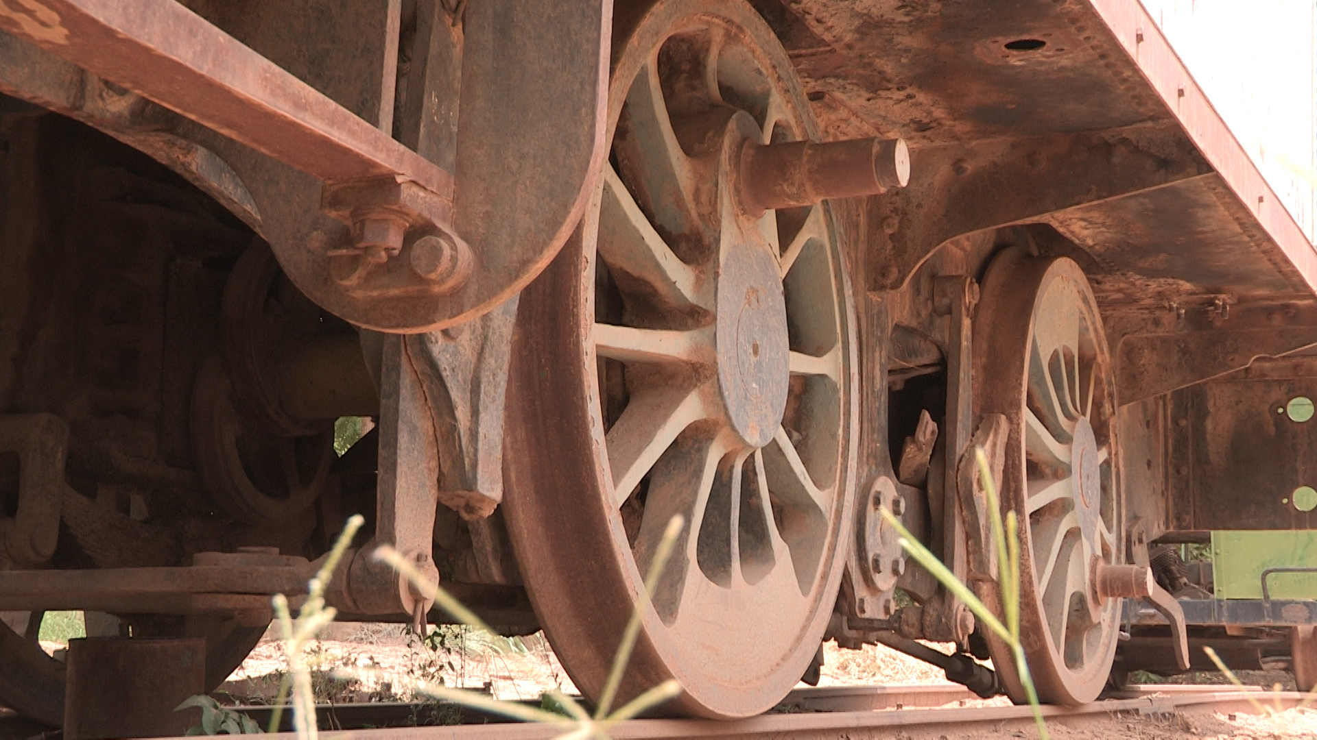 Treibräder der 'Kitchener-Lokomotive'