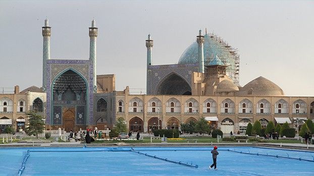Imam Mosque on Naqsh-e Jahan Square in Isfahan